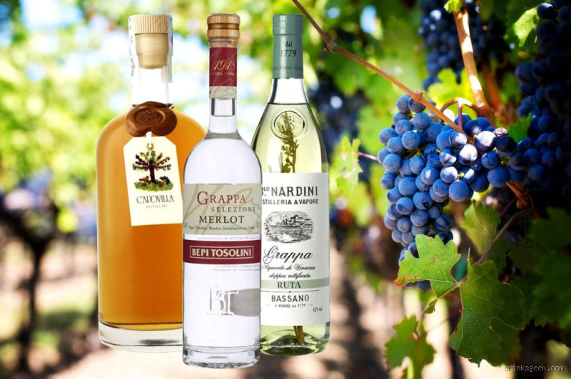 Welches Land trinkt Grappa?