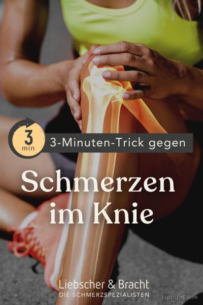 Was darf man nicht machen, wenn man Knieschmerzen hat? Vermeide diese Fehler unbedingt!