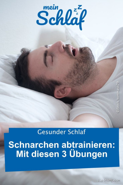 Wie kann man Schnarchen abtrainieren? Endlich wieder ruhig schlafen