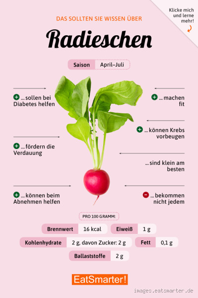 Wie viele Radieschen darf man essen?