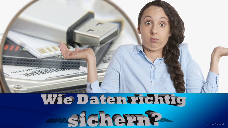 Was muss man beim Speichern von Daten beachten?