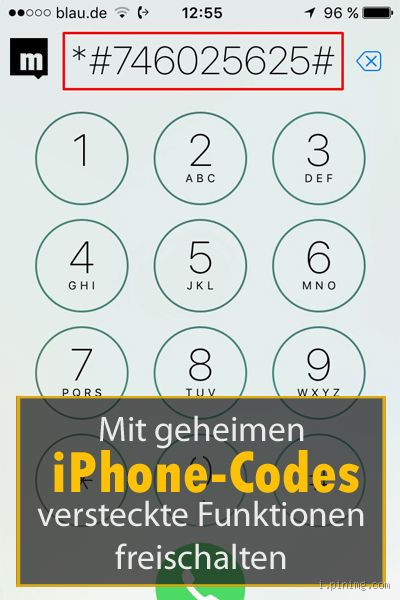 Wie viele Versuche hat man beim iPhone Code?