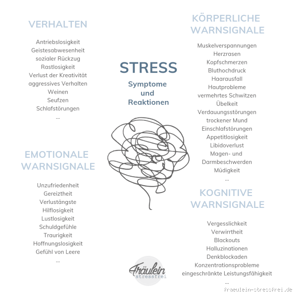 Wie macht sich zu viel Stress bemerkbar? Entdecke die Anzeichen