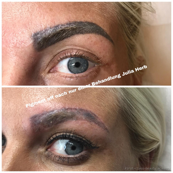 Wann ist das Endergebnis von Permanent Make-up sichtbar?