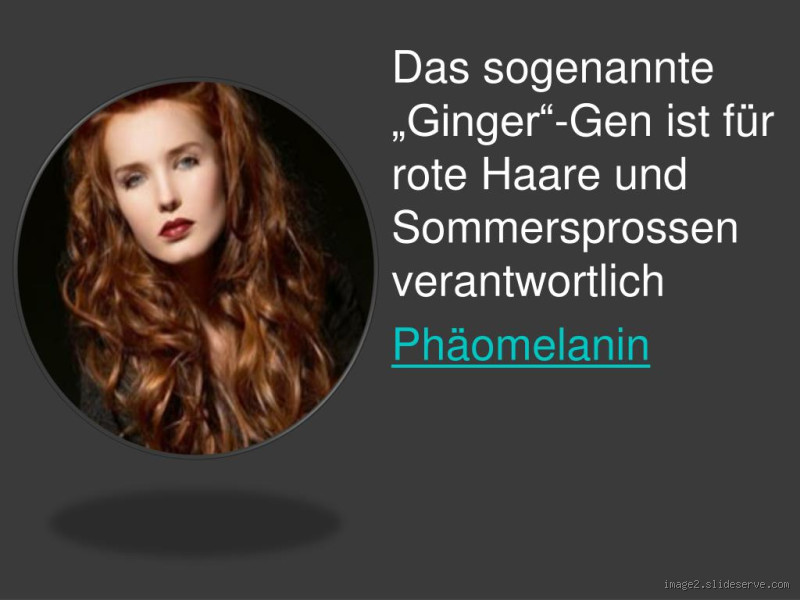 Welches Gen fehlt Rothaarigen?