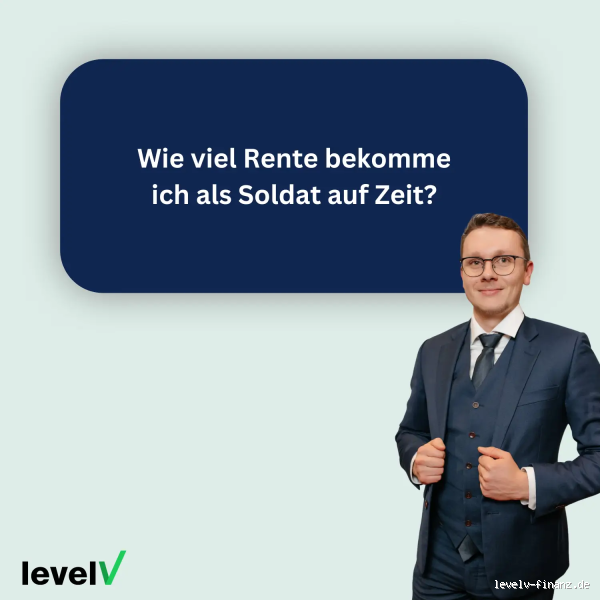 Was bekommt ein Soldat als Rente?