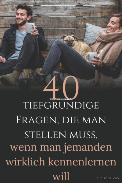 Was schreibt man, wenn man jemanden kennenlernen möchte?