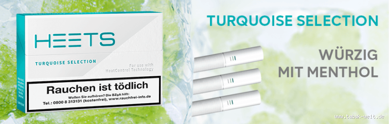 Wie schmecken HEETS Turquoise? Ein Geschmack, der begeistert!