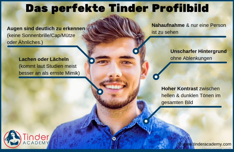 Wie sollte ein Tinder Profilbild aussehen? So wirst du bemerkt!