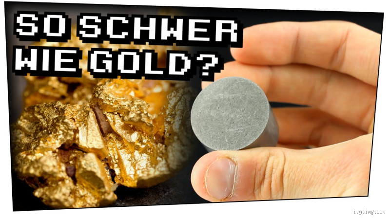 Was ist schwerer: Wolfram oder Gold?