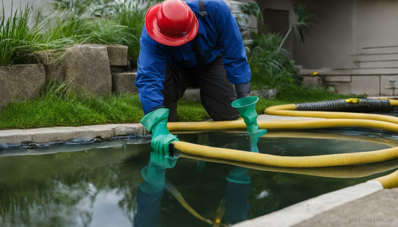 Wie kann man Poolwasser entsorgen? Tipps für eine sichere Entsorgung