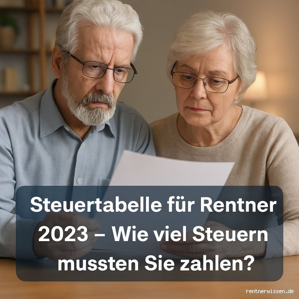Was ändert sich 2023 steuerlich für Rentner? Wichtige Neuerungen im Überblick