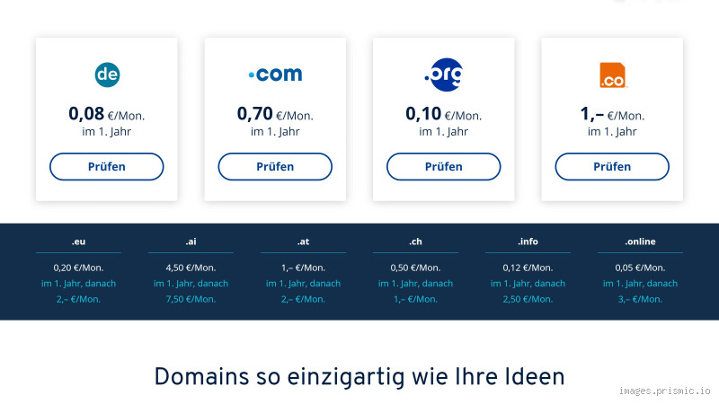 Was kostet eine Com-Domain? Alles, was du wissen musst