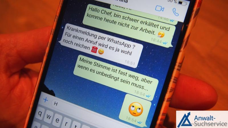 Kann man sich über WhatsApp krankmelden? Alles, was du wissen musst