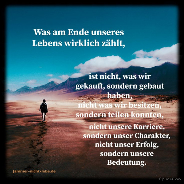 Was bleibt am Ende des Lebens? Die letzten Gedanken und Erlebnisse