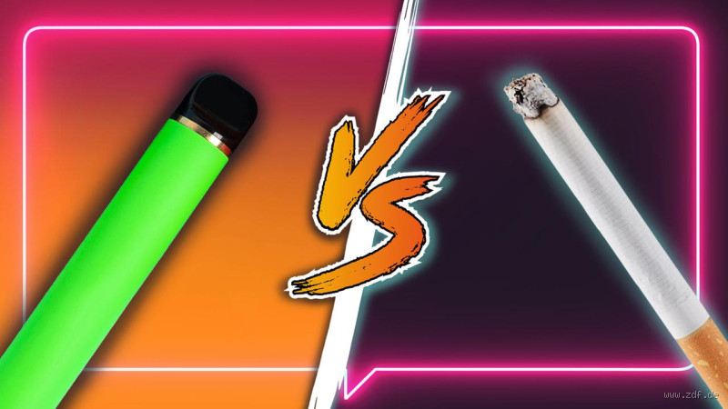 Was ist gesünder: Vapen oder Rauchen?