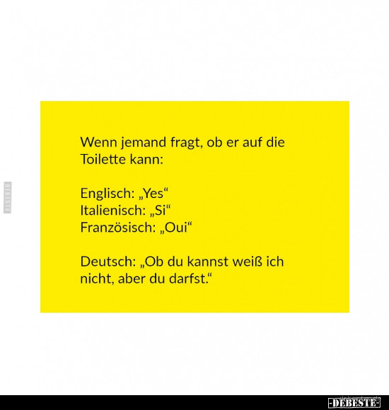 Wie fragt man auf Englisch Ob man auf die Toilette darf?