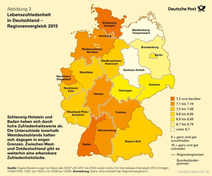 Wo sind die freundlichsten Menschen in Deutschland?